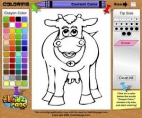 Coloring Cow