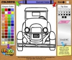 Coloring Old Car