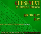 GuessNext